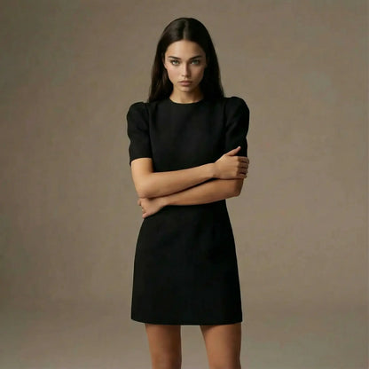 JANINE | Minikleid mit Puffärmeln