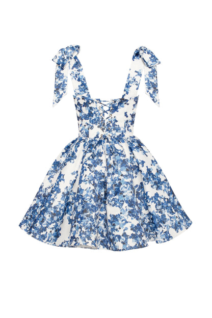 LAURA | Florales Mini-Kleid