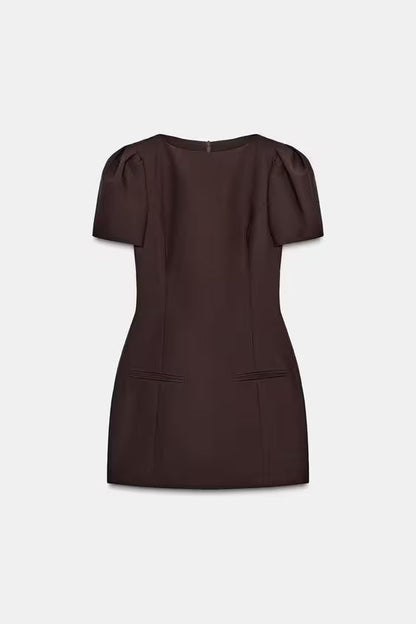JANINE | Minikleid mit Puffärmeln